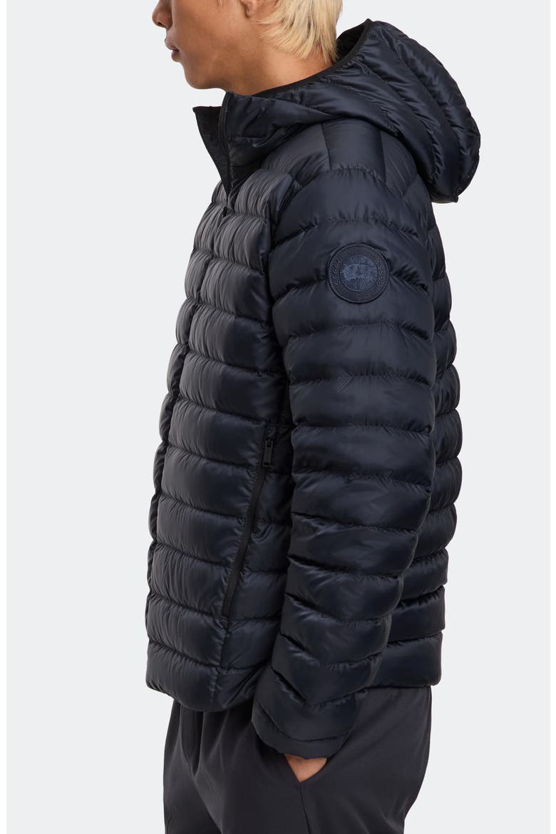Stratus Hooded 750-Fill-Power Down Puffer Coat, Alternate, color, NOCTURNE - NOCTURNE