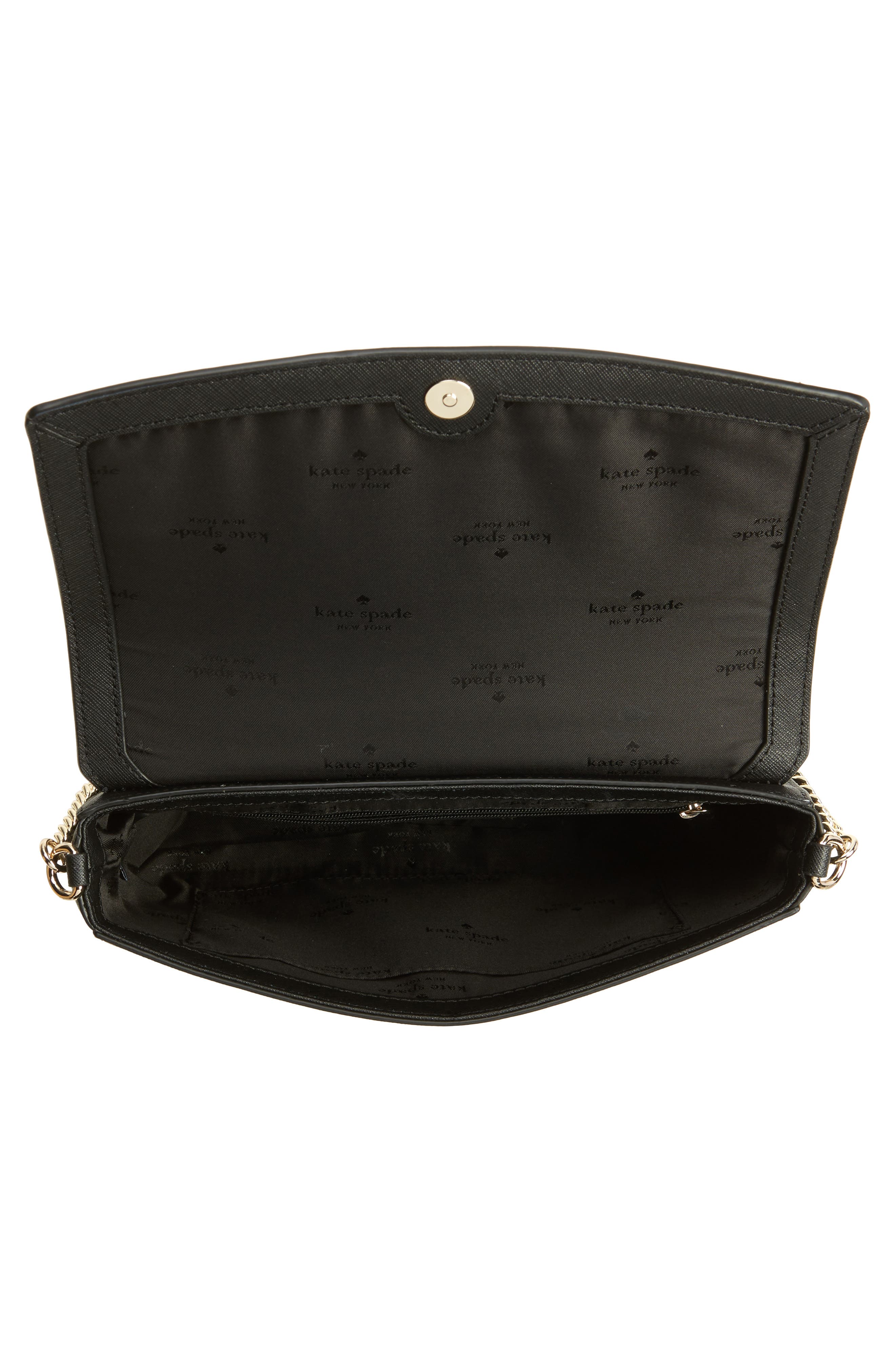 Kate Spade New York laurel way greer crossbody bag, Alternate, color, Black