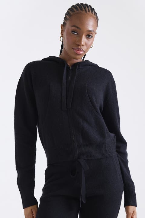 Lavinia Crop 100% Cashmere Sweater