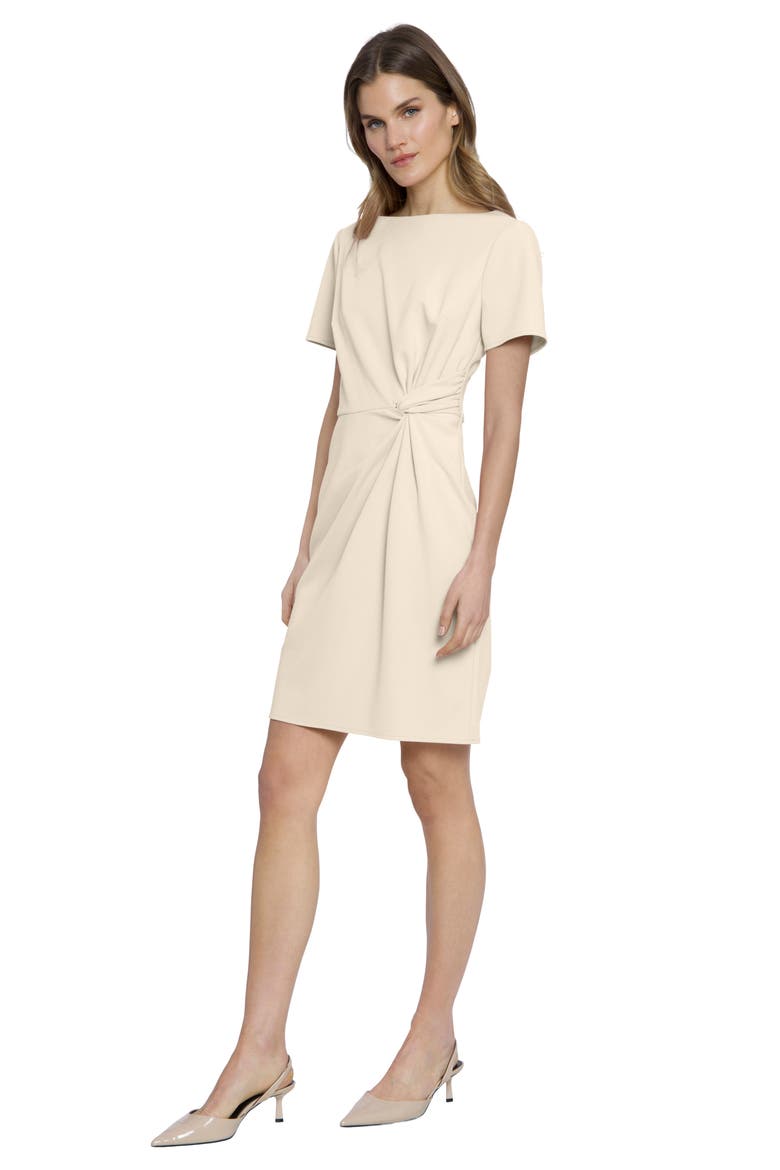 Side Twist Sheath Dress, Alternate, color, HORN