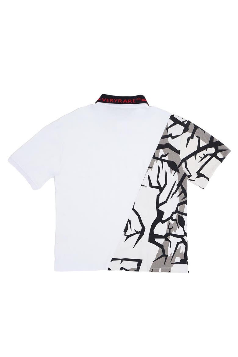 Main Character Graphic Polo, Alternate, color, WHITE