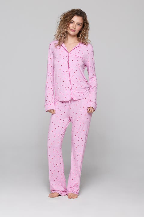 Sweetheart Long Pajama Set