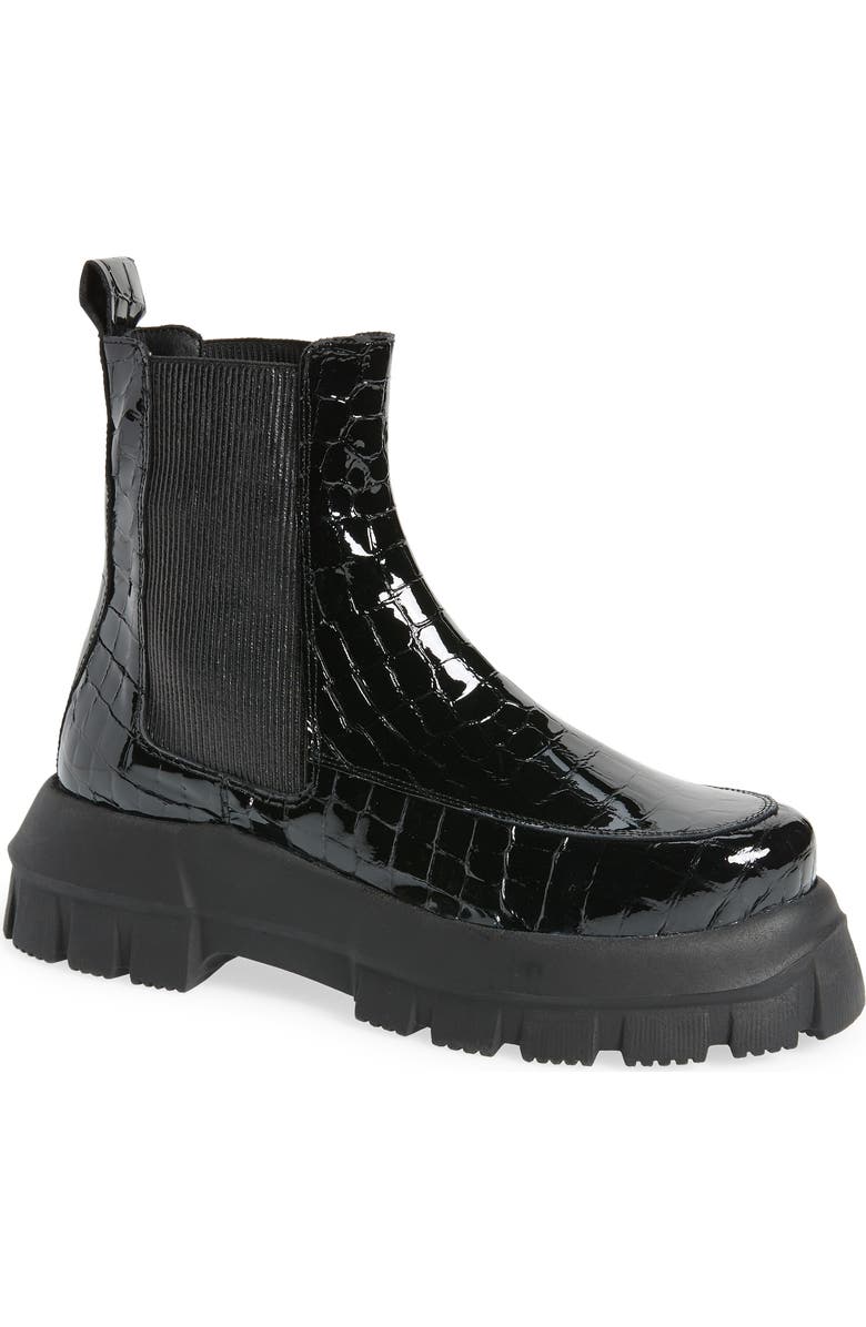Topshop Alpha Platform Chelsea Boot, Main, color,