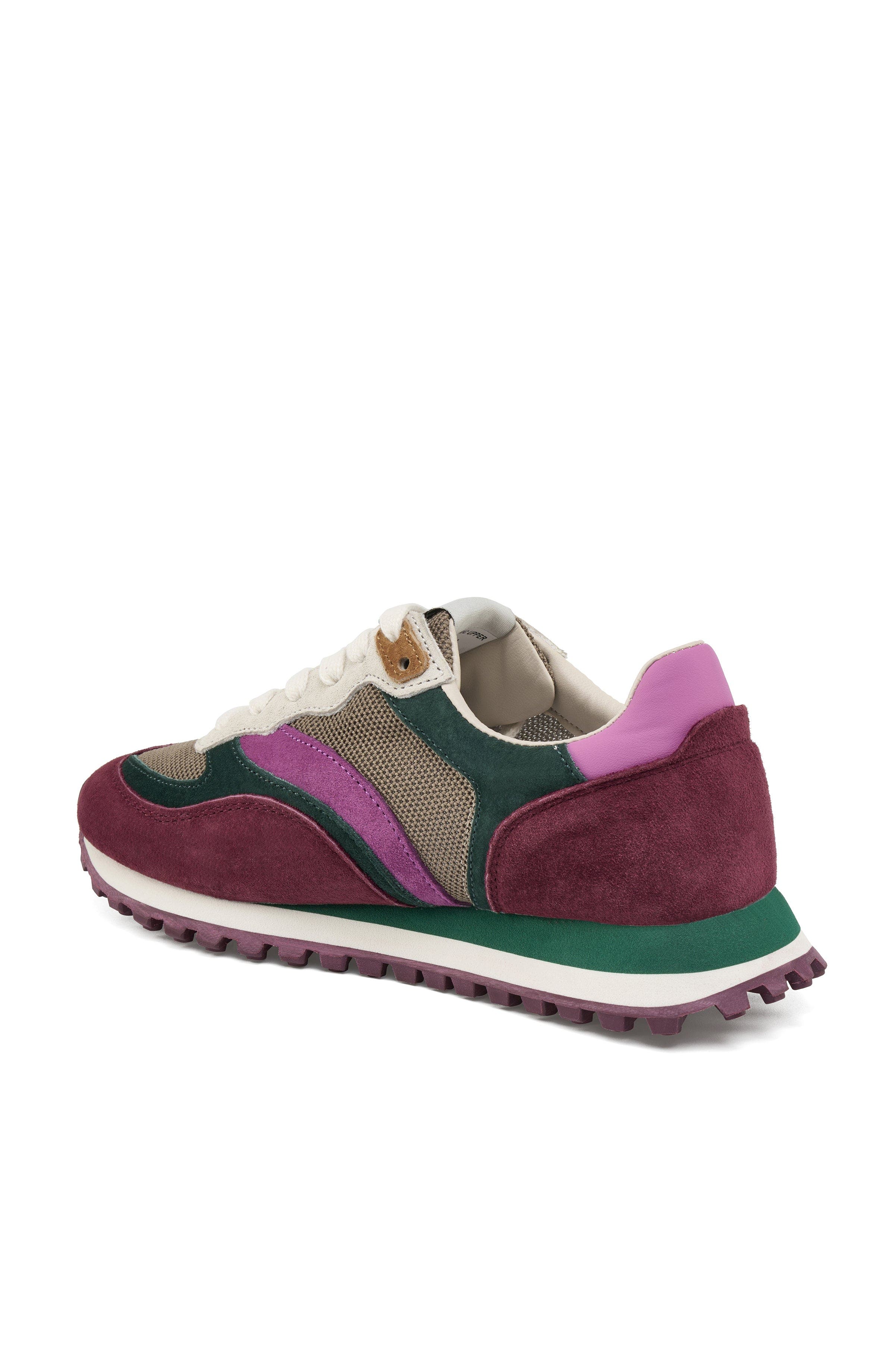 Vera Sneaker, Alternate, color, WINE