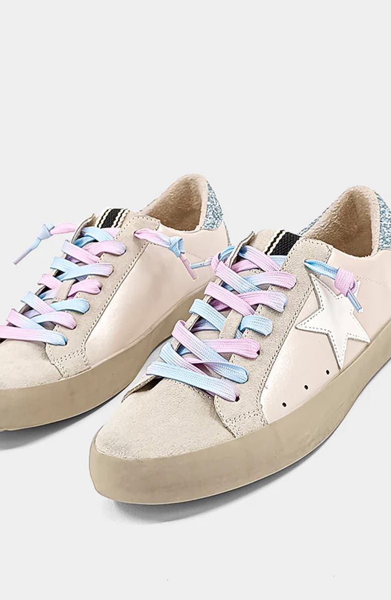 SHUSHOP Paula Low Top Sneaker, Alternate, color, Champagne