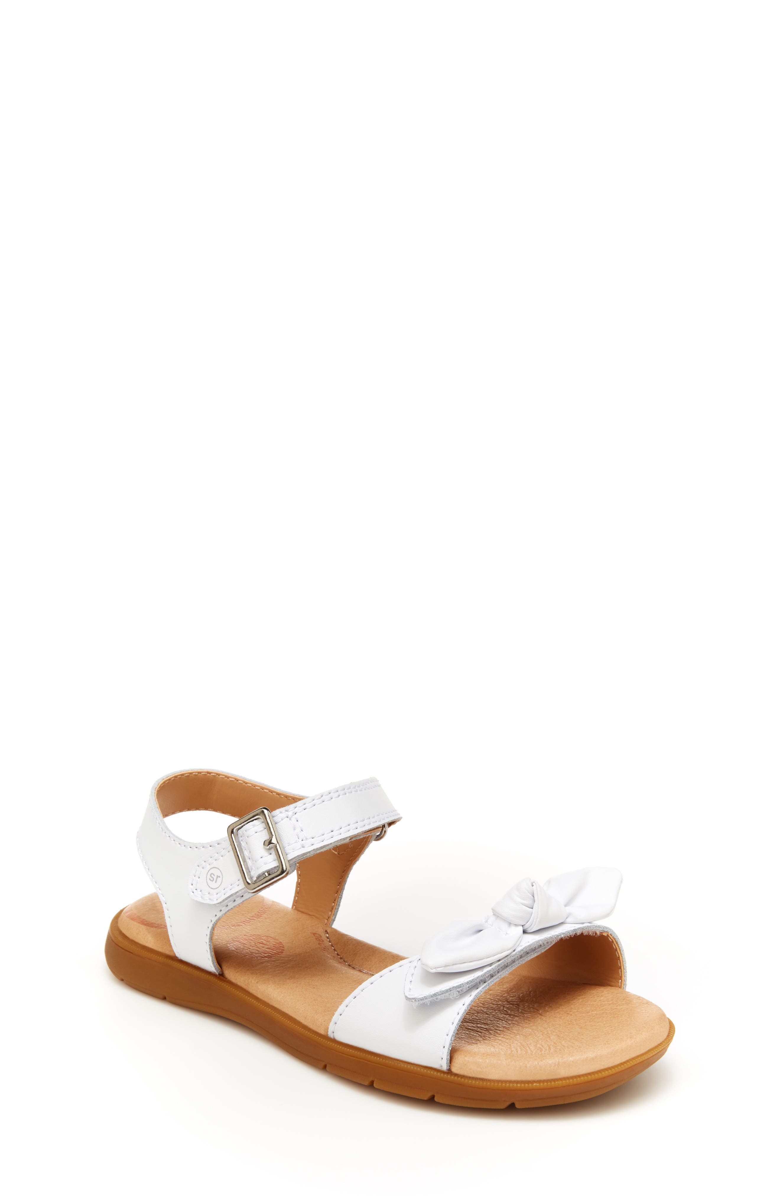 Stride Rite SR Whitney Sandal, Main, color, White