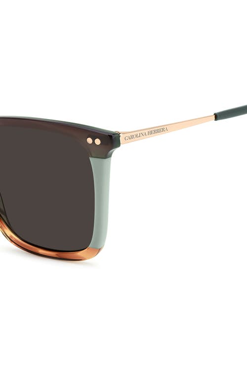 Carolina Herrera 53mm Square Sunglasses