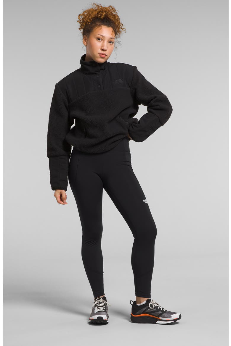 Warm Pro Pocket Leggings, Alternate, color, TNF BLACK