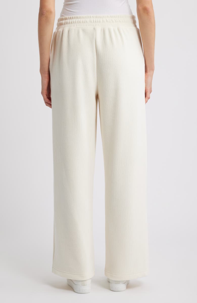 CITY BLUES Wide Leg Lounge Pants, Alternate, color, Cream