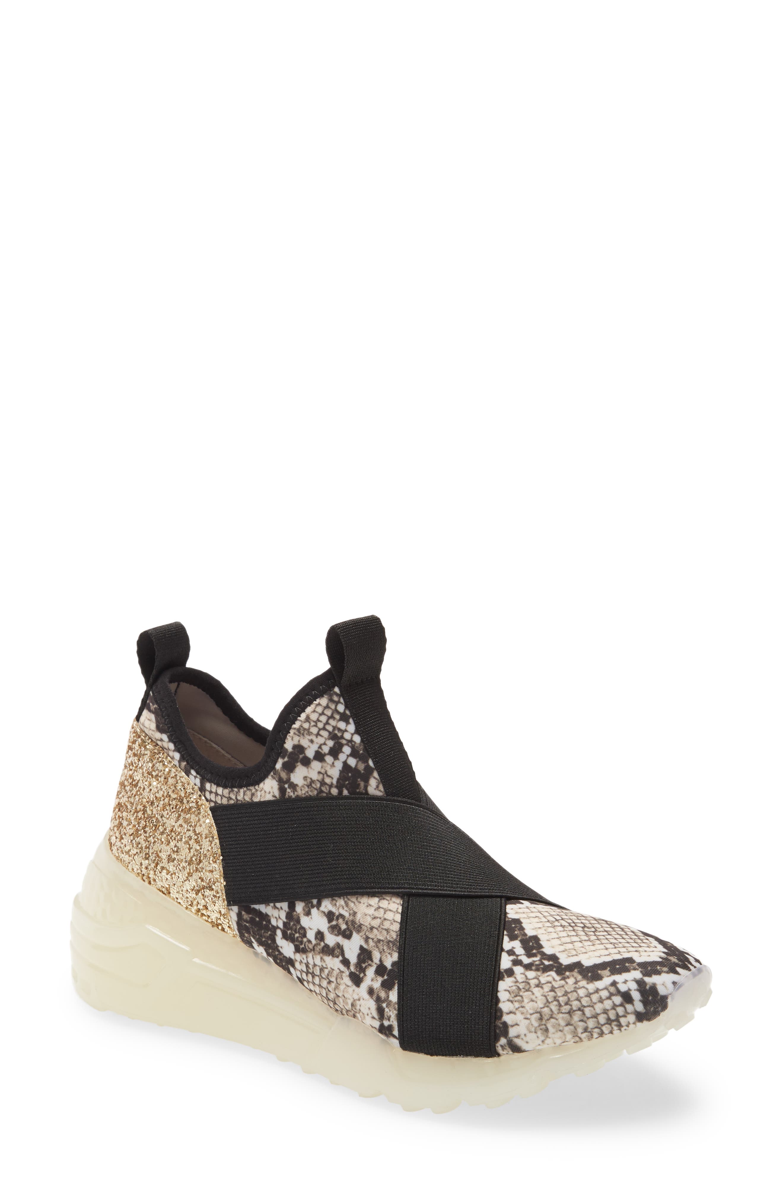 Cryme Slip-On Sneaker, Main, color, NATURAL SNAKE PRINT