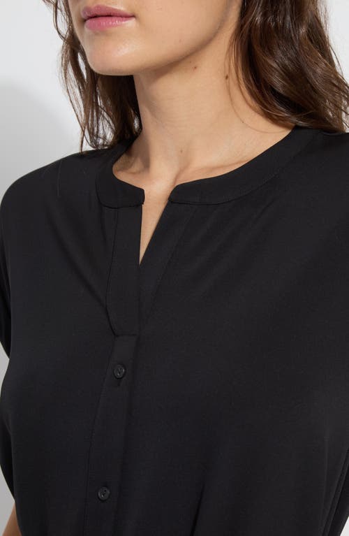 Lyssé Blakely Pull On Dress Curvy In Black