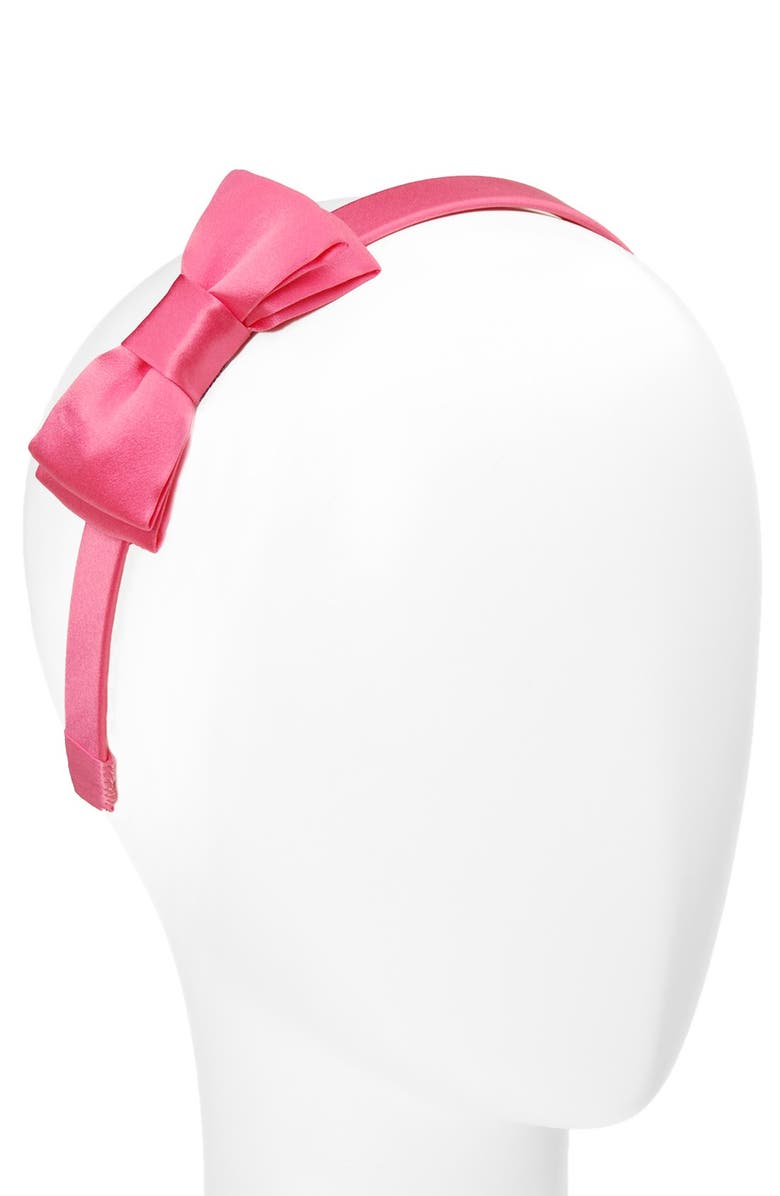 L. Erickson 'Blair' Silk Bow Headband, Alternate, color, 