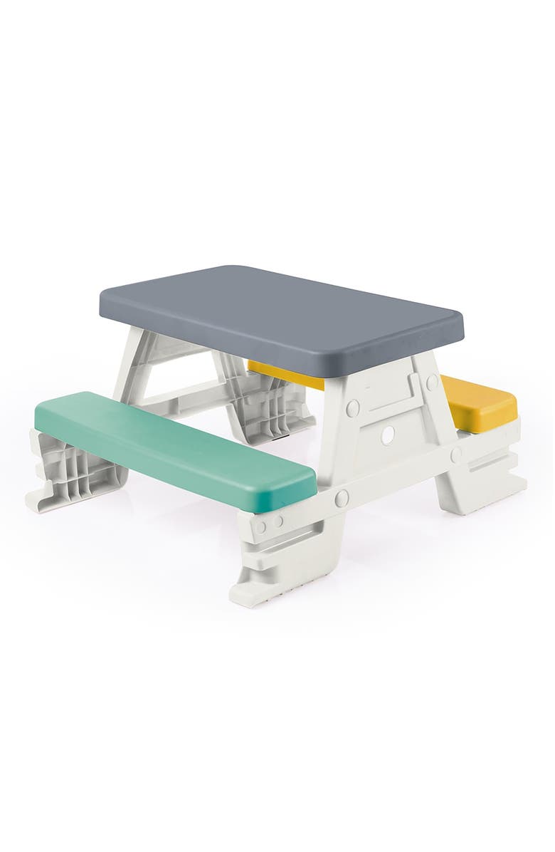 Dolu Picnic Table For 4, Age 2+, Main, color, Multicolored