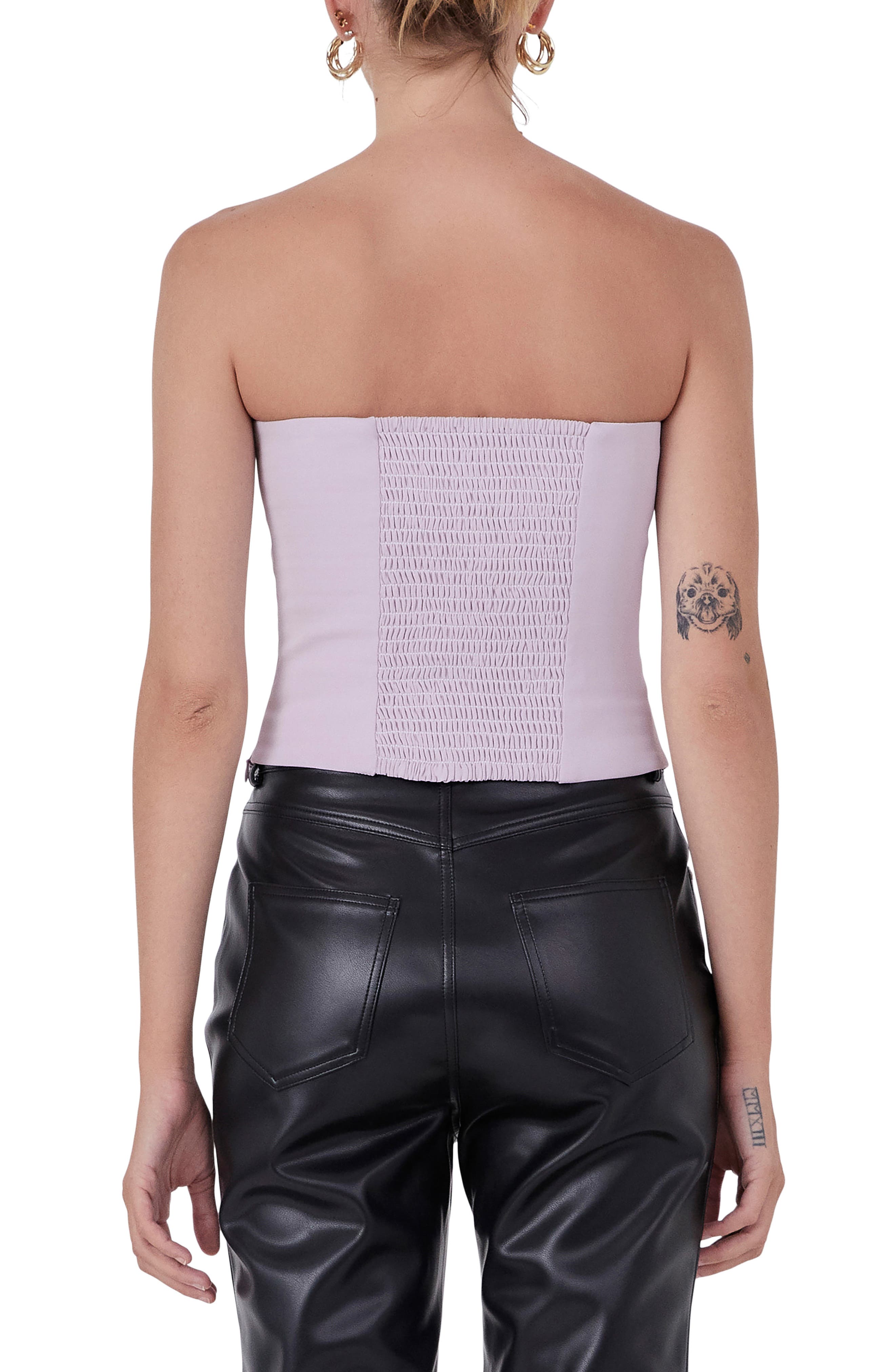 Flower Strapless Top - image 2