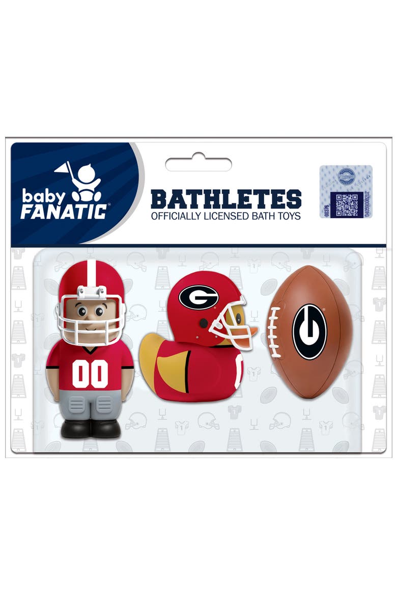 Georgia Bulldogs NCAA Bath Toys, Main, color, Multicolor