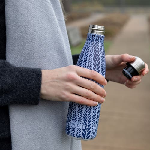 Youzey The Vine Water Bottle In Blue