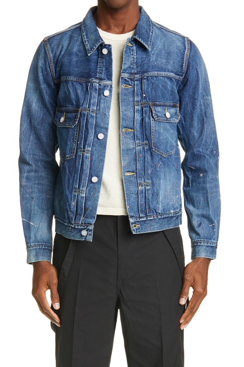 SS 101 Dry Damaged 999 Denim Jacket, Main, color, N/A