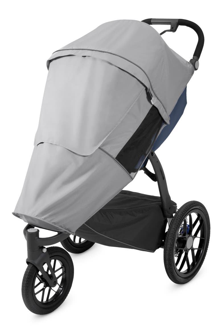 Sun & Bug Shield for RIDGE Jogger Stroller, Main, color, BLACK/ GREY