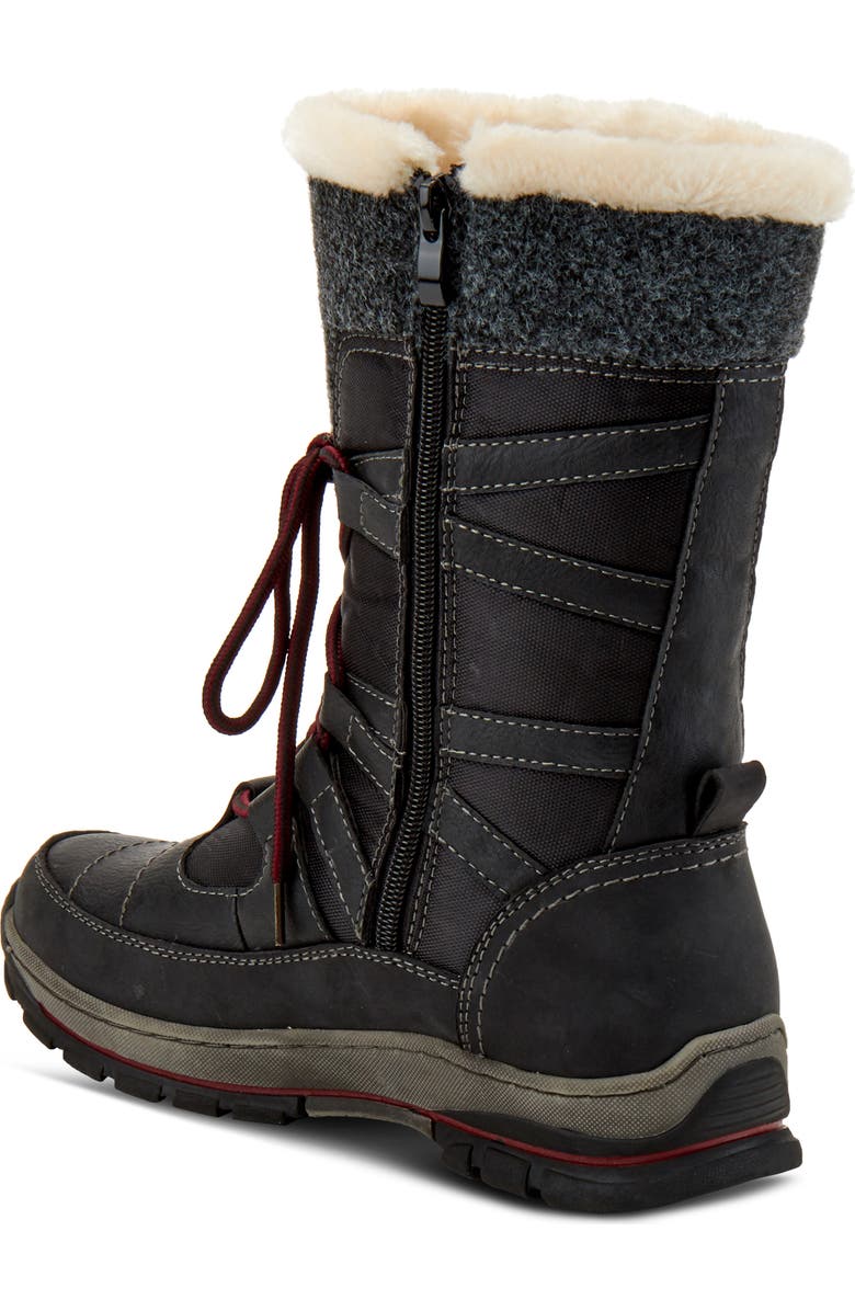 Spring Step Brurr Faux Fur Lined Waterproof Snow Boot, Alternate, color,