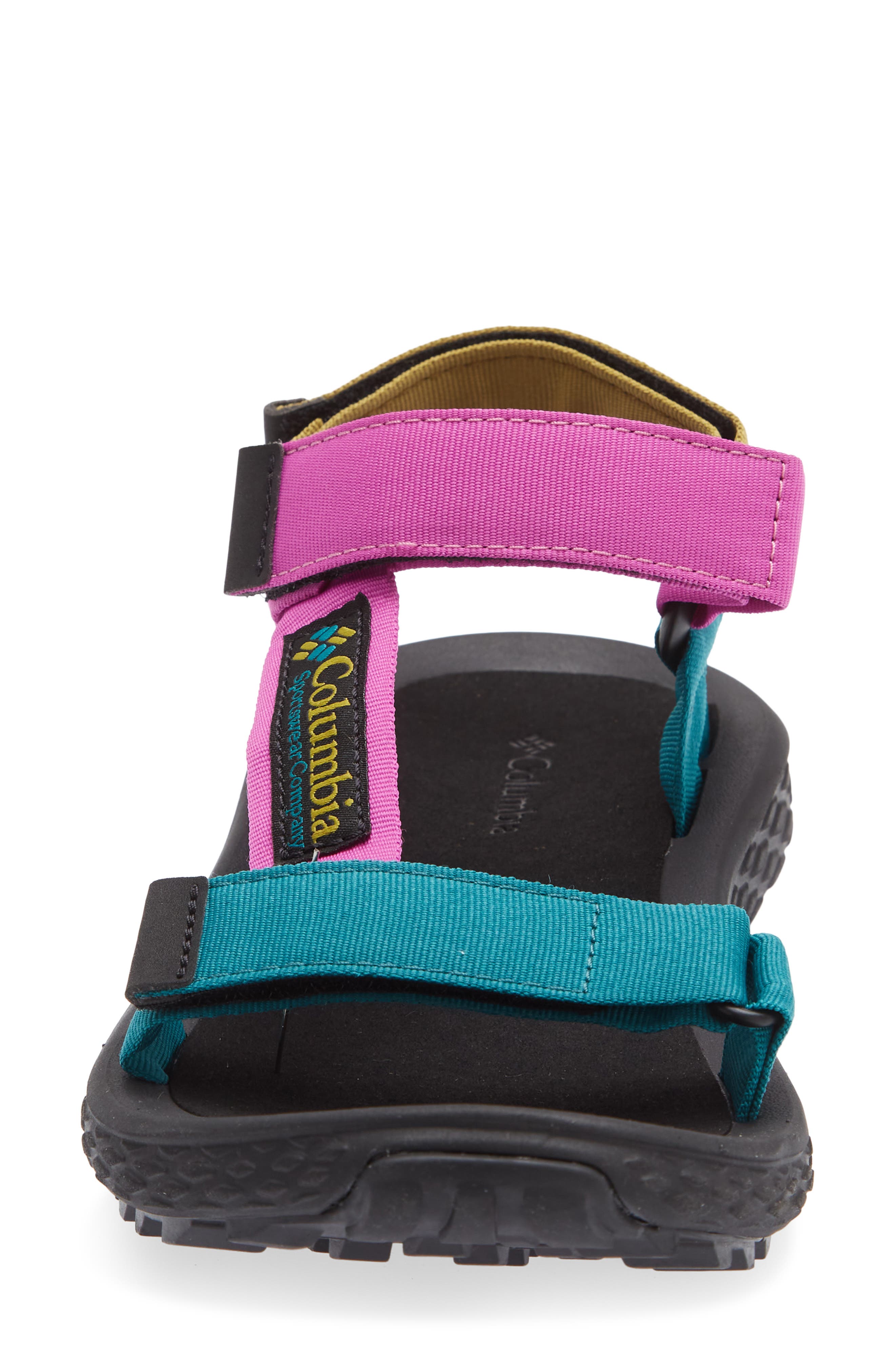 Columbia Konos Globetrot Sport Sandal, Alternate, color, Foxglove/ Teal