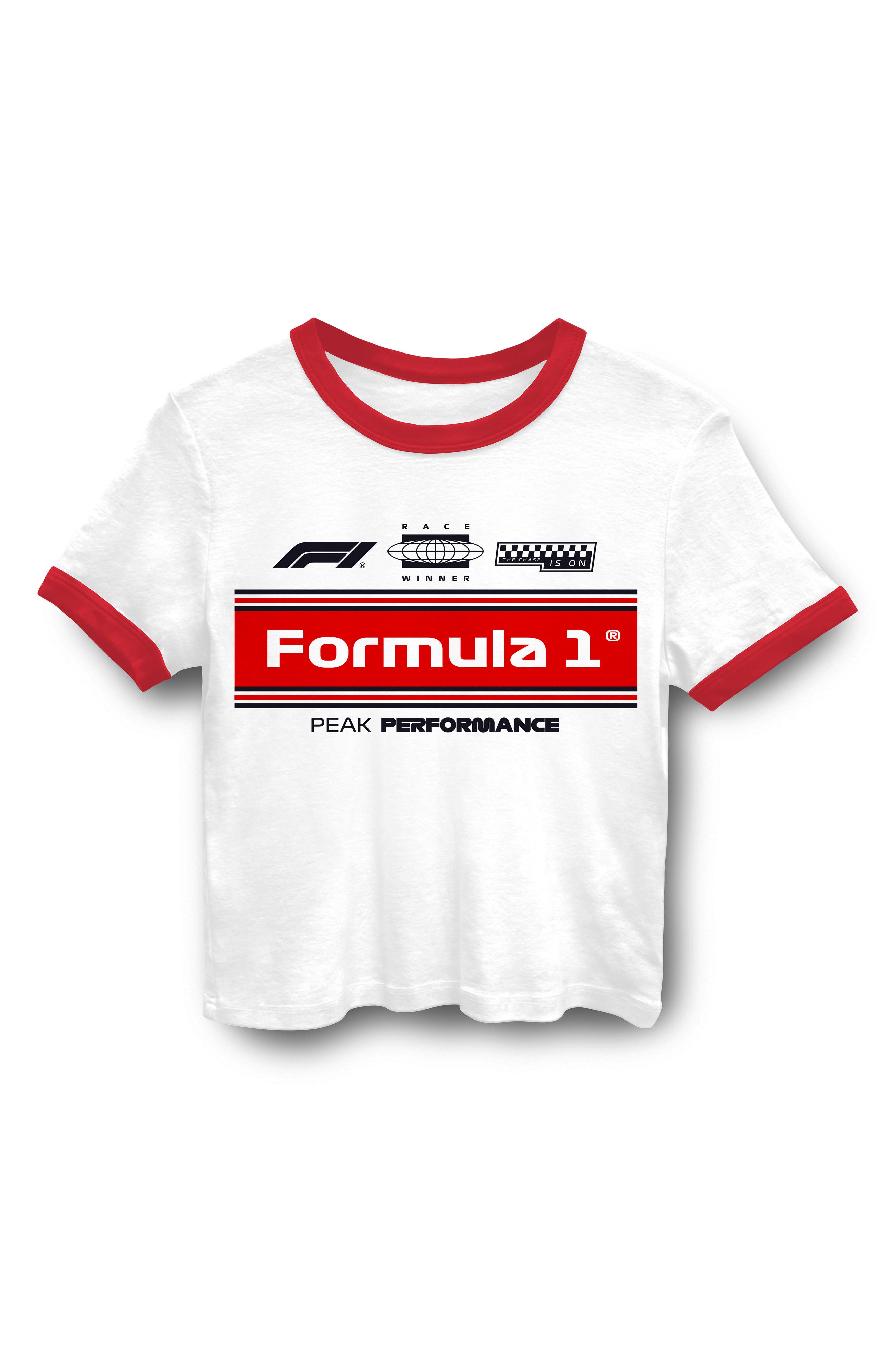 Junk Food Formula 1 Graphic Ringer T-Shirt