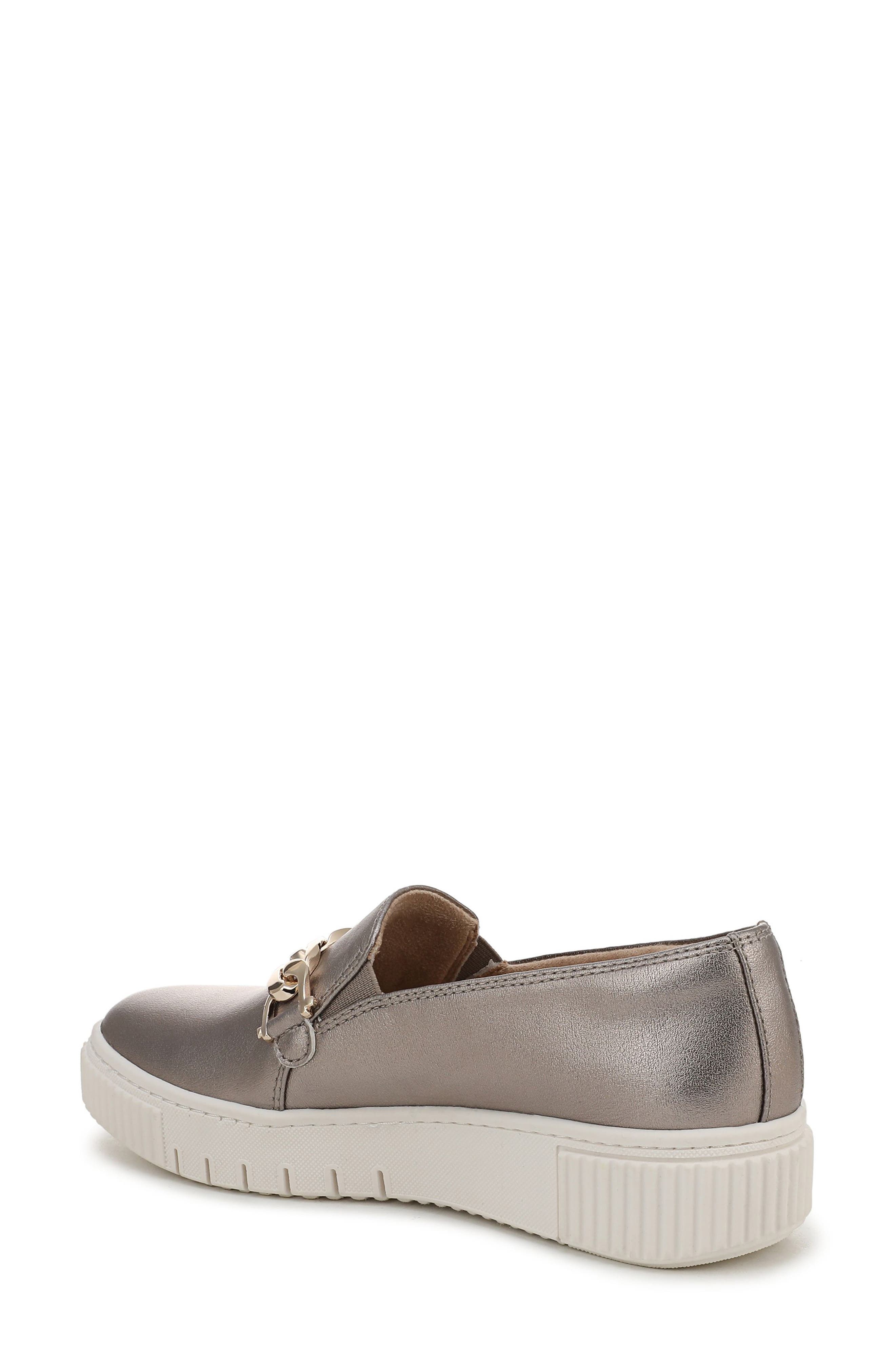Trish Slip-On Sneaker, Alternate, color, PATINA PEWTER FAUX LEATHER