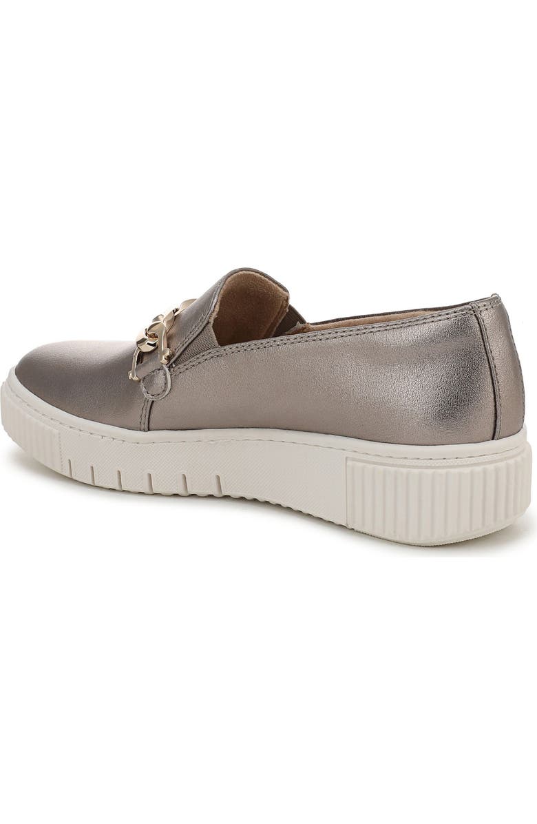 Naturalizer Trish Slip-On Sneaker, Alternate, color, Patina Pewter Faux Leather