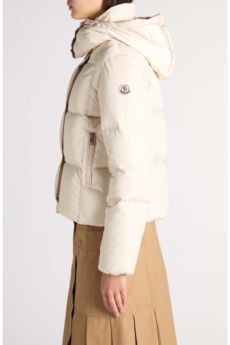 Castelnew Down & Feather Puffer Jacket, Alternate, color, BEIGE