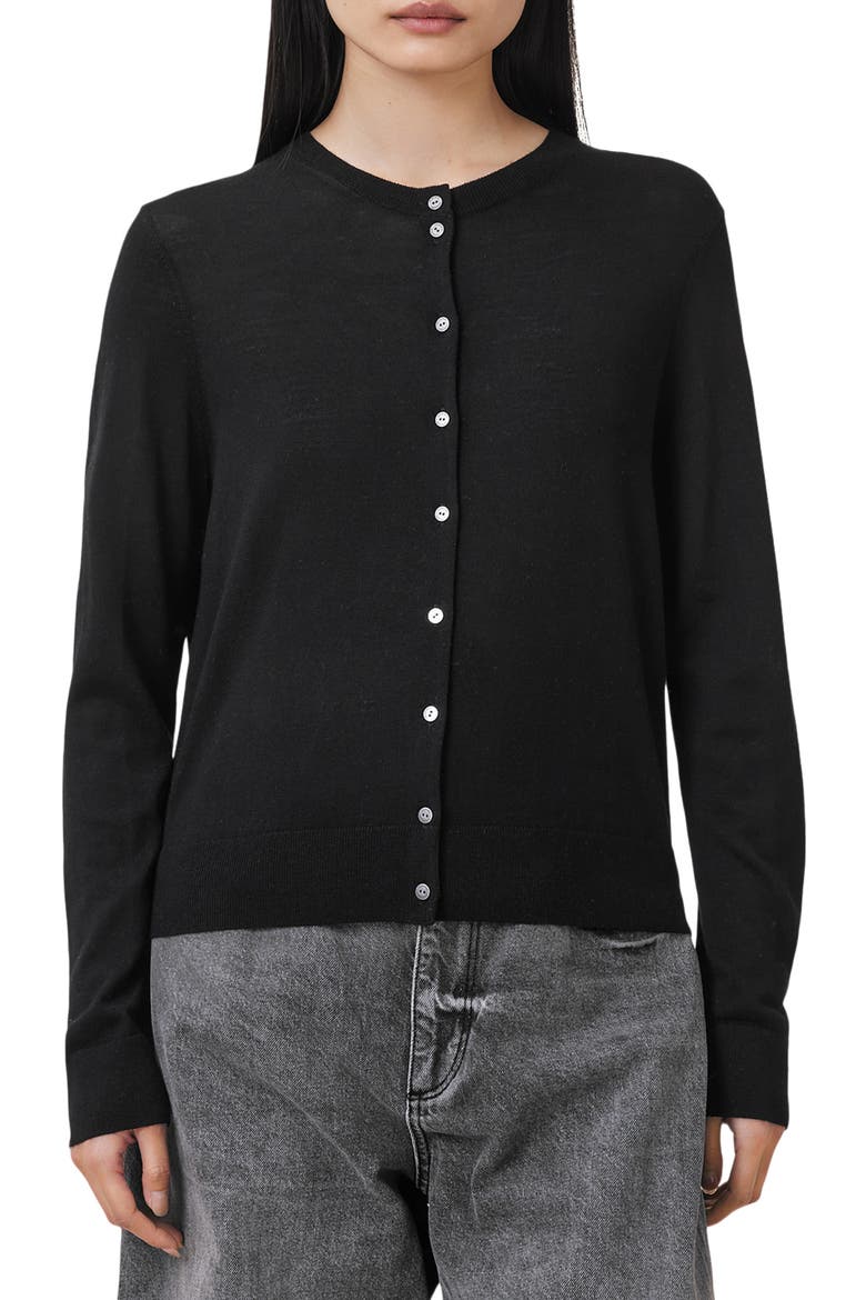 Anouk Cardigan, Main, color, BLACK