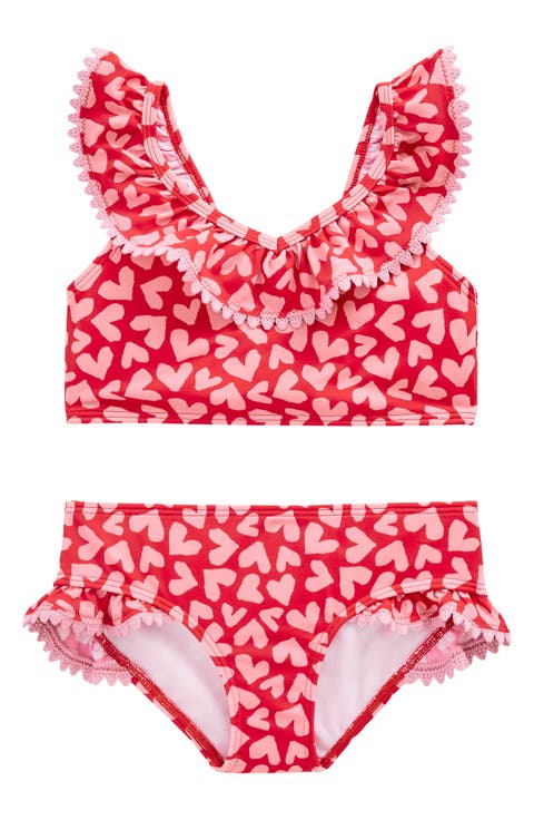 Kids
 Frill Two-Piece Swimsuit (Little Kid)