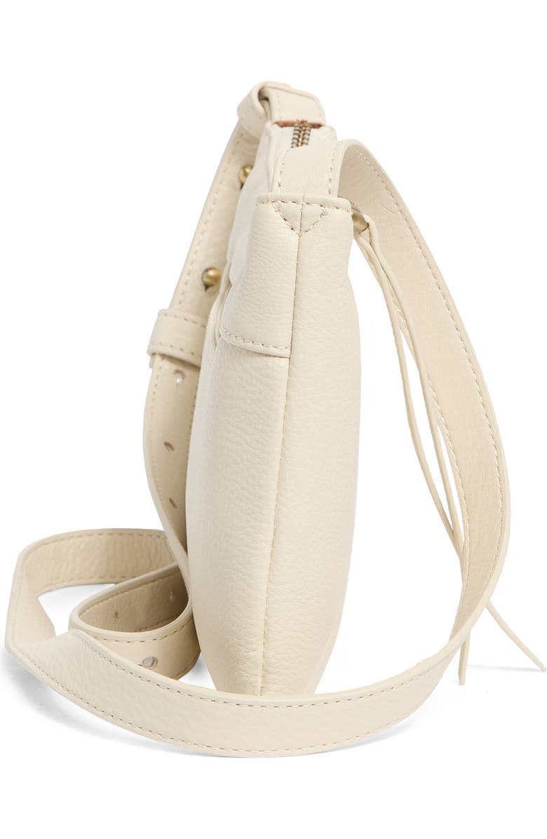 HOBO Paulette Small Crossbody Bag, Alternate, color, Ivory