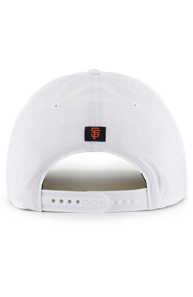 '47 Men's '47  White San Francisco Giants Downburst Hitch Snapback Hat, Alternate, color, 