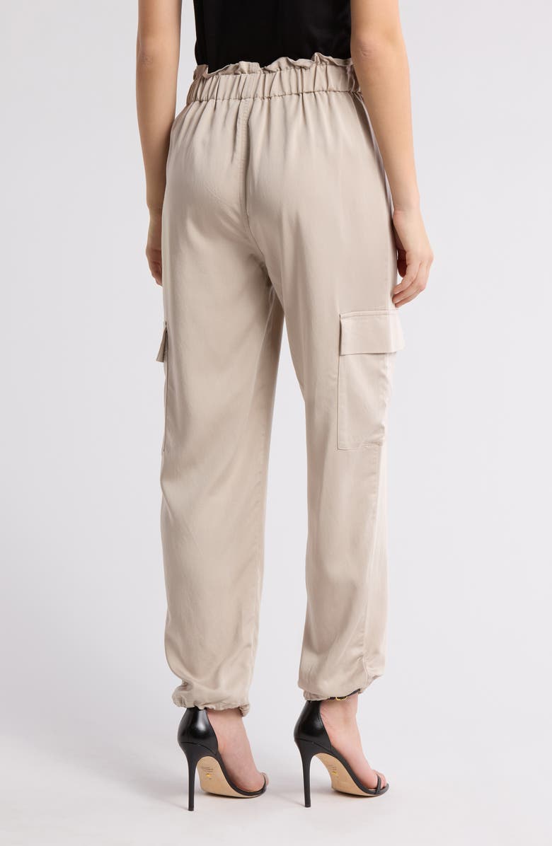 DKNY Jeans Skinny Leg Cargo Pants, Alternate, color, Pebble