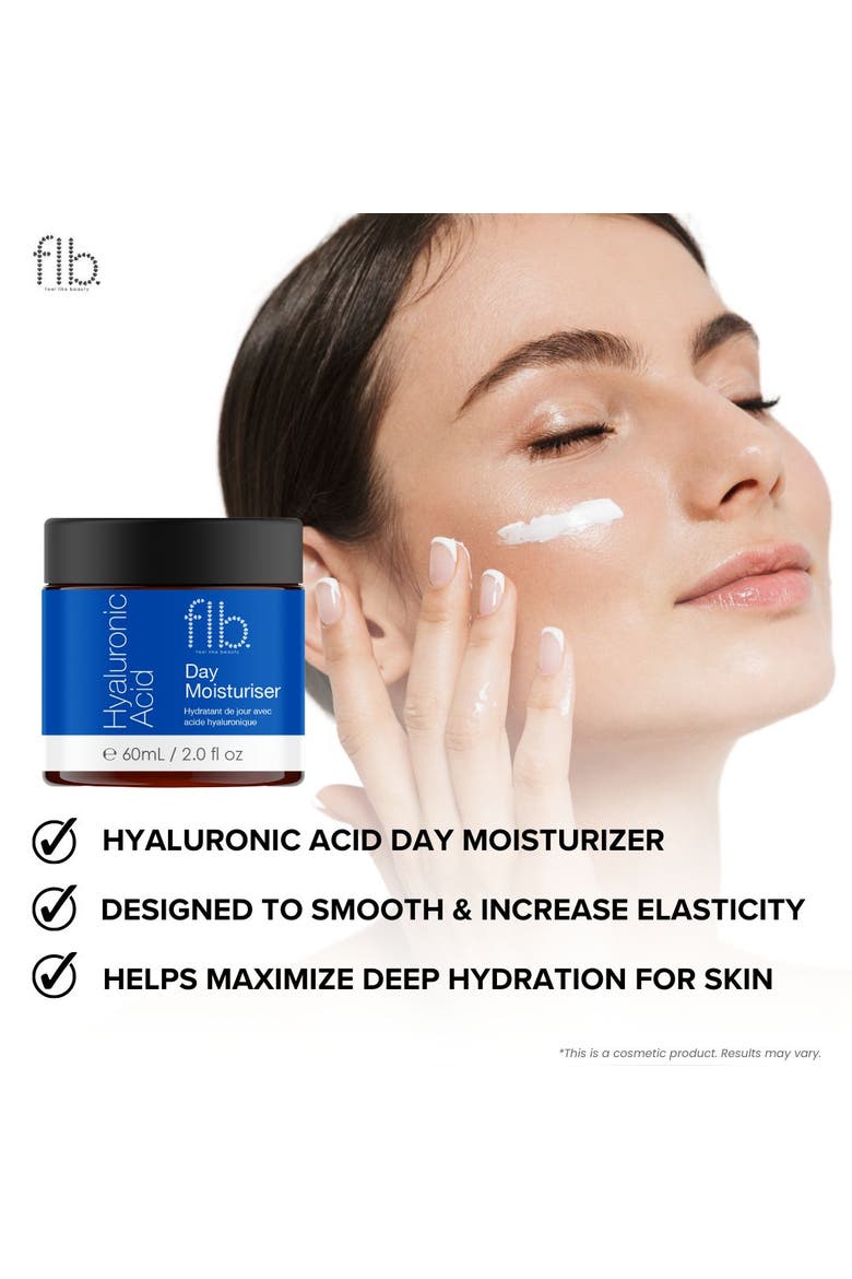 Hyaluronic Acid Day Moisturiser 60ml, Alternate, color, White