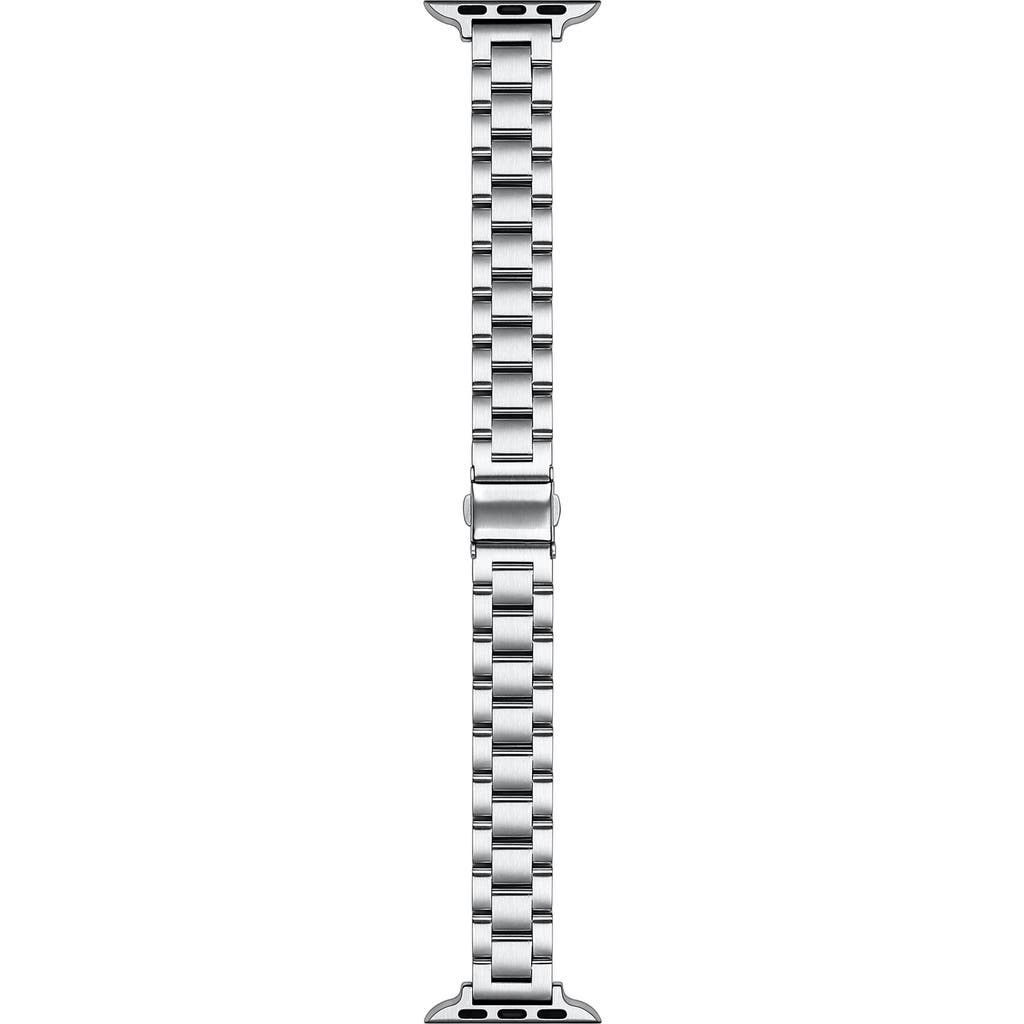 The Posh Tech Sloan Stainless Steel Apple Watch® Watchband In Silver