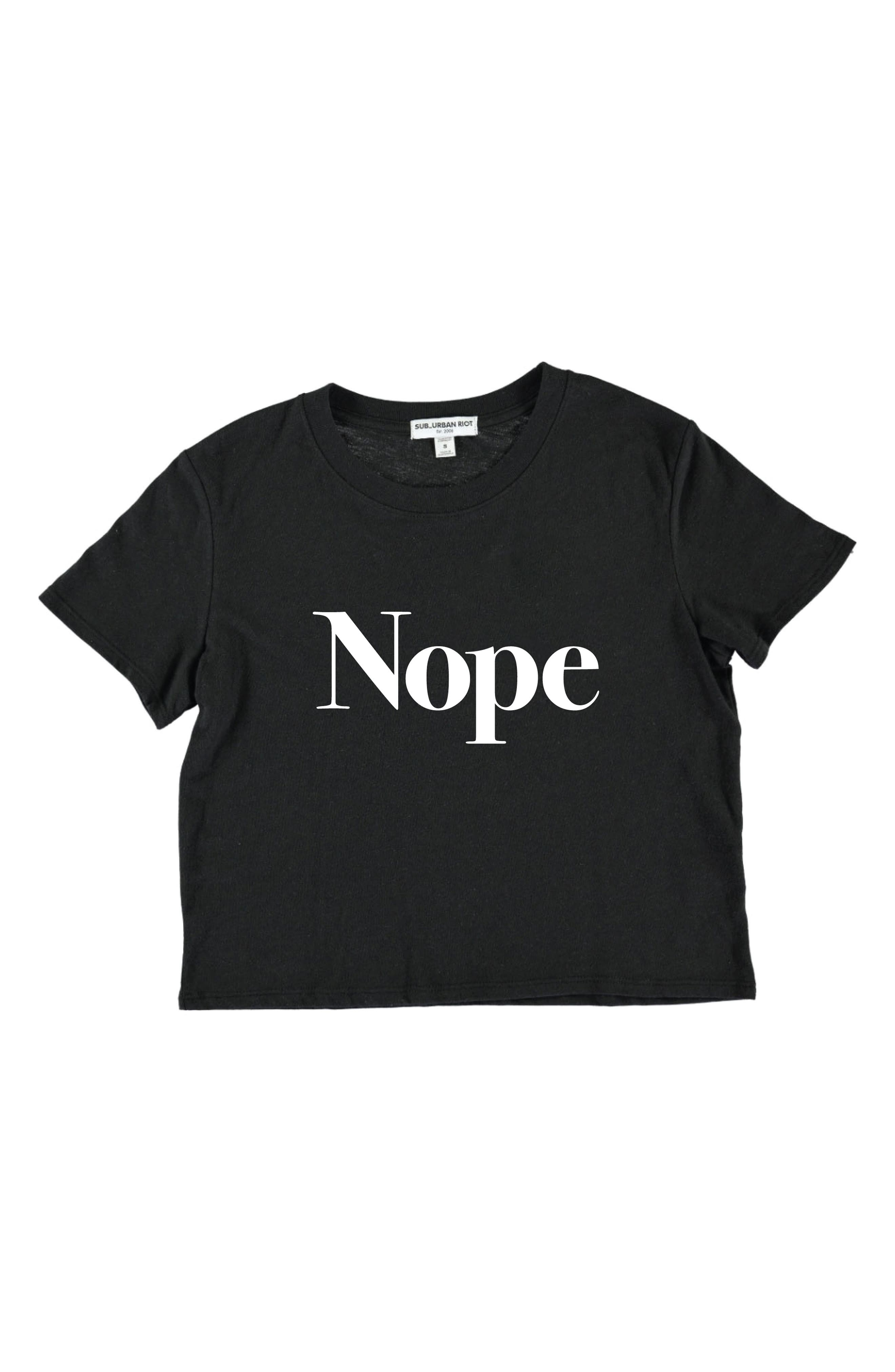 Sub_Urban Riot Kids' Nope Graphic Tee | Nordstrom