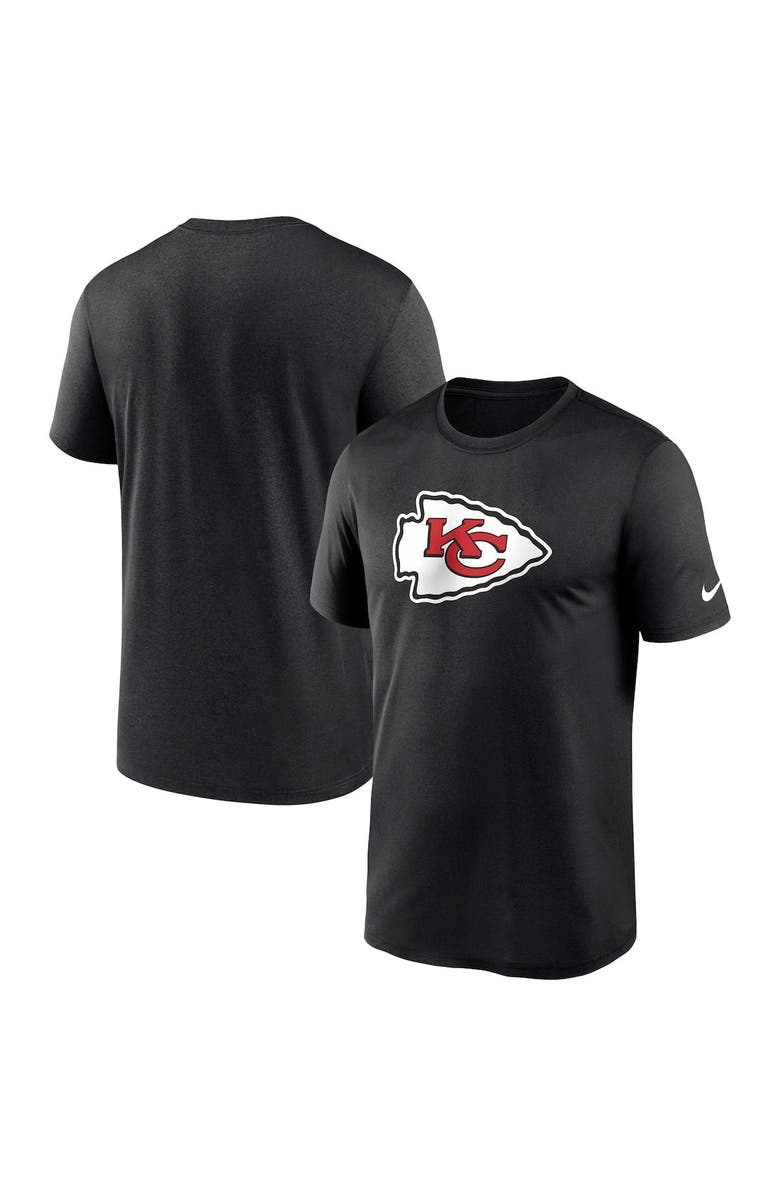 Nike Men's Nike  Black Kansas City Chiefs Legend Logo Performance T-Shirt, Main, color, 
