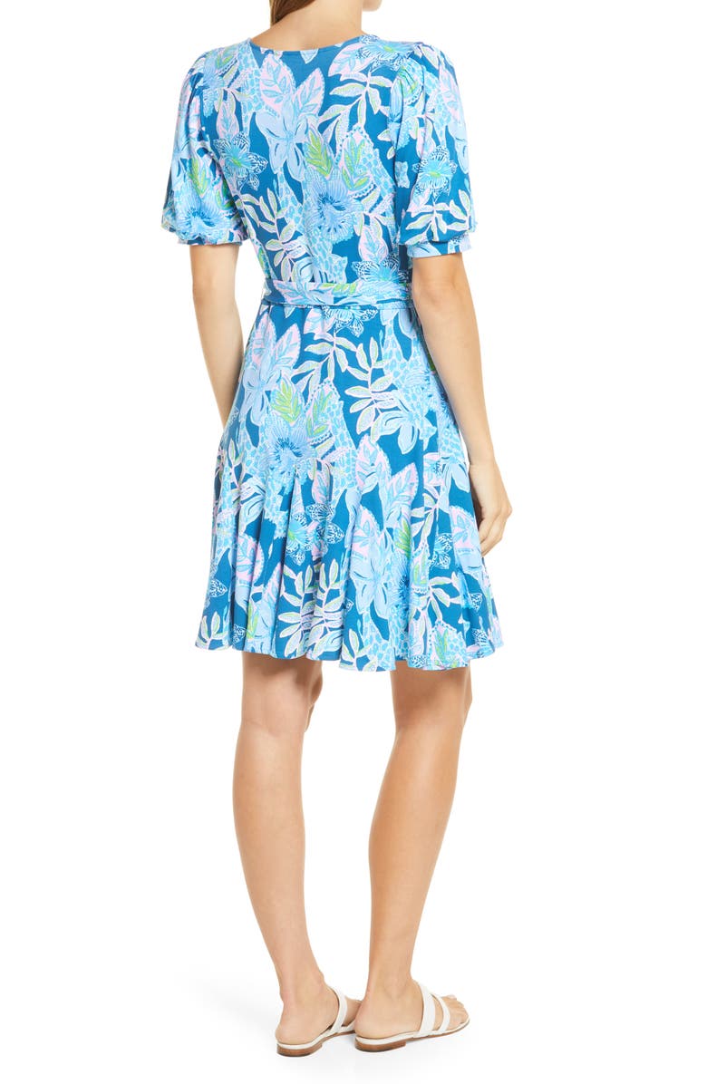 Lilly Pulitzer<sup>®</sup> Kessler Print Wrap Dress, Alternate, color, 