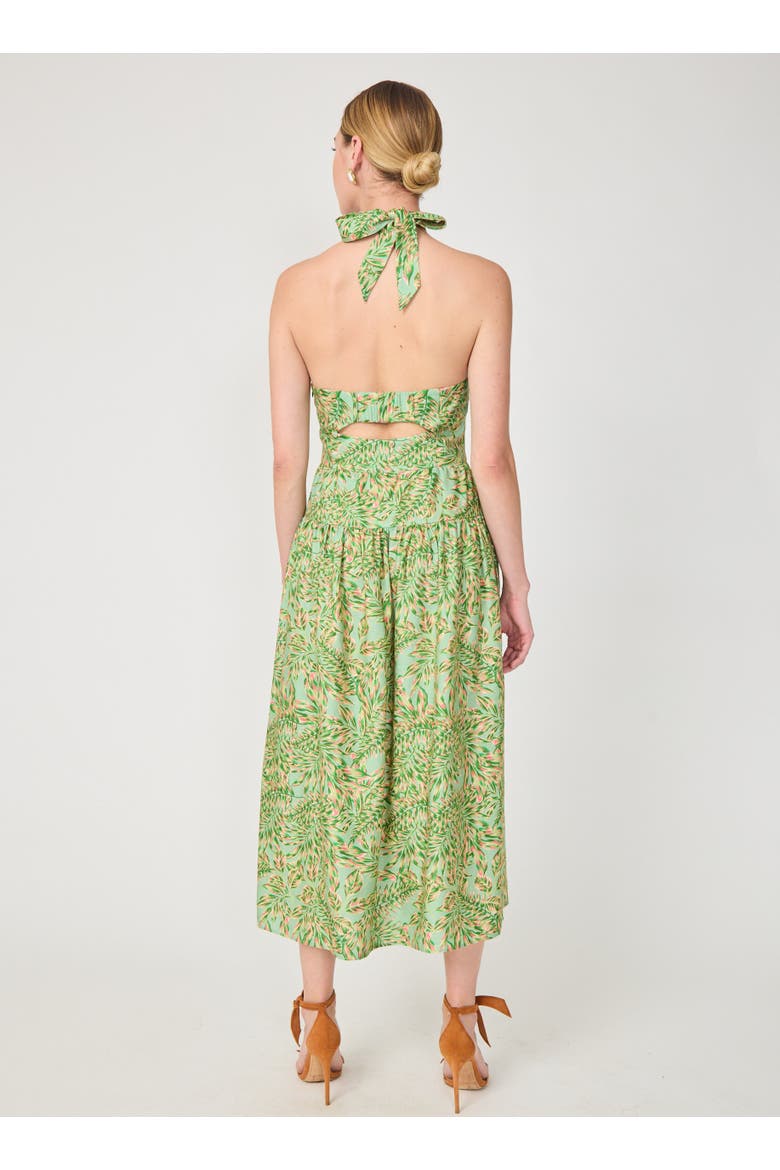 Darien Dress, Alternate, color, Palm leaves