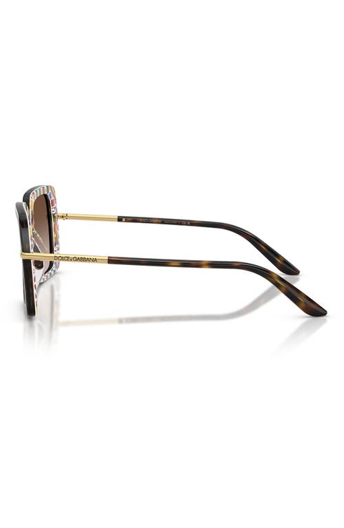 Dolce & Gabbana Dna Sunglasses In Black