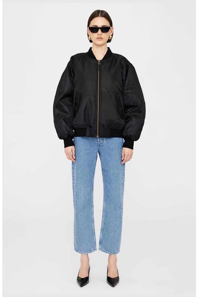 Leon Bomber, Alternate, color, Black