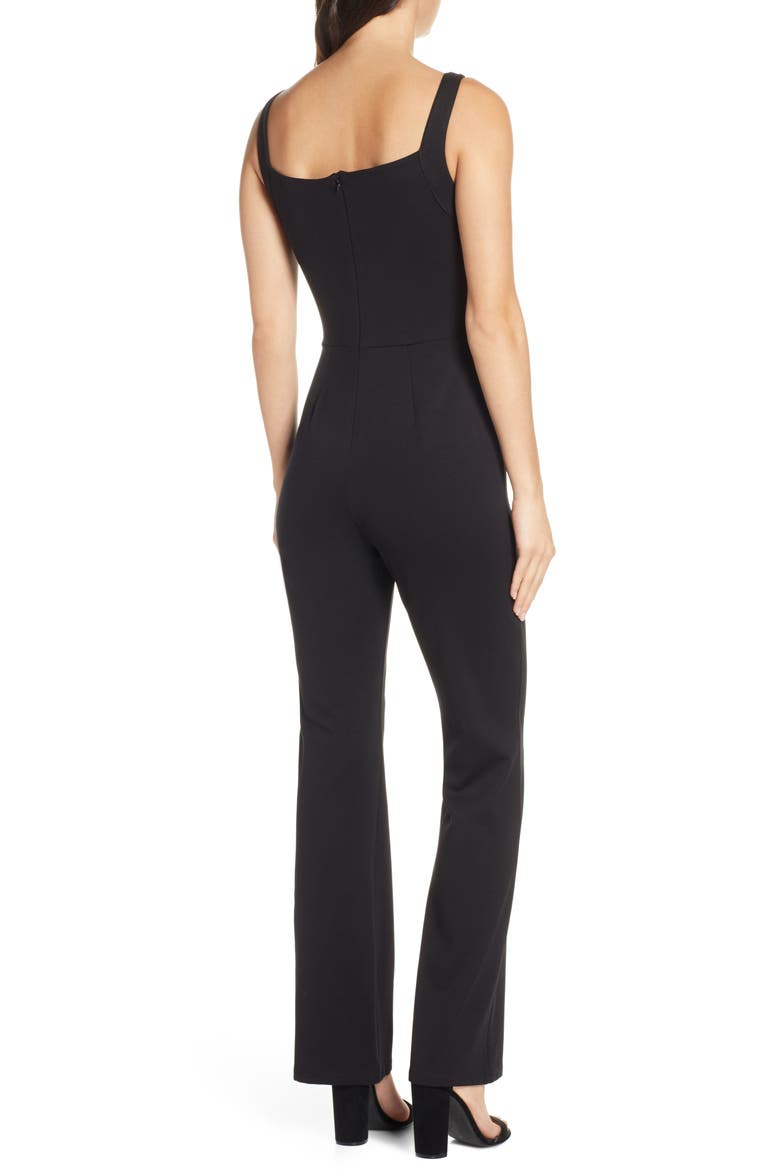 Sleeveless Jumpsuit, Alternate, color, BLACK