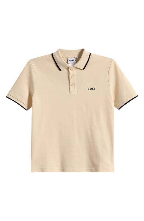 Kids' Tipped Cotton Piqué Polo (Big Kid)