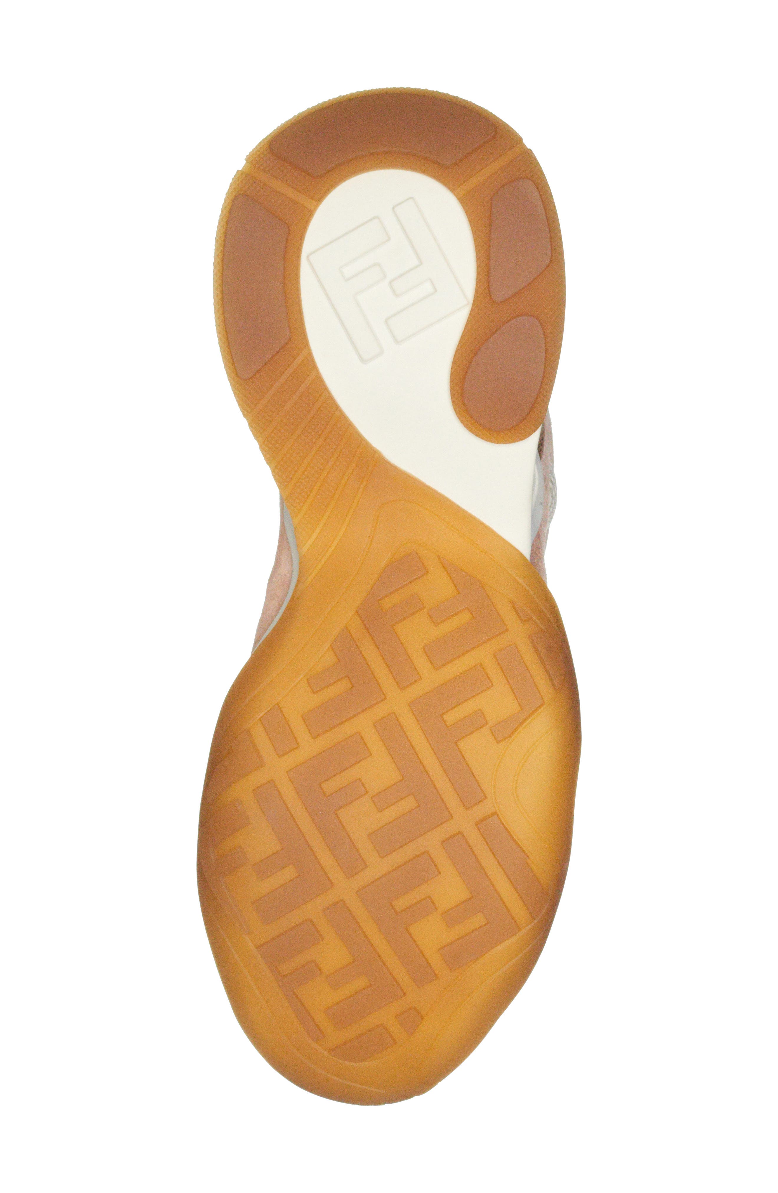 Fendi FFluid Wedge Sneaker, Alternate, color, 