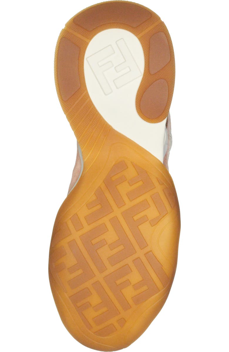 Fendi FFluid Wedge Sneaker, Alternate, color,