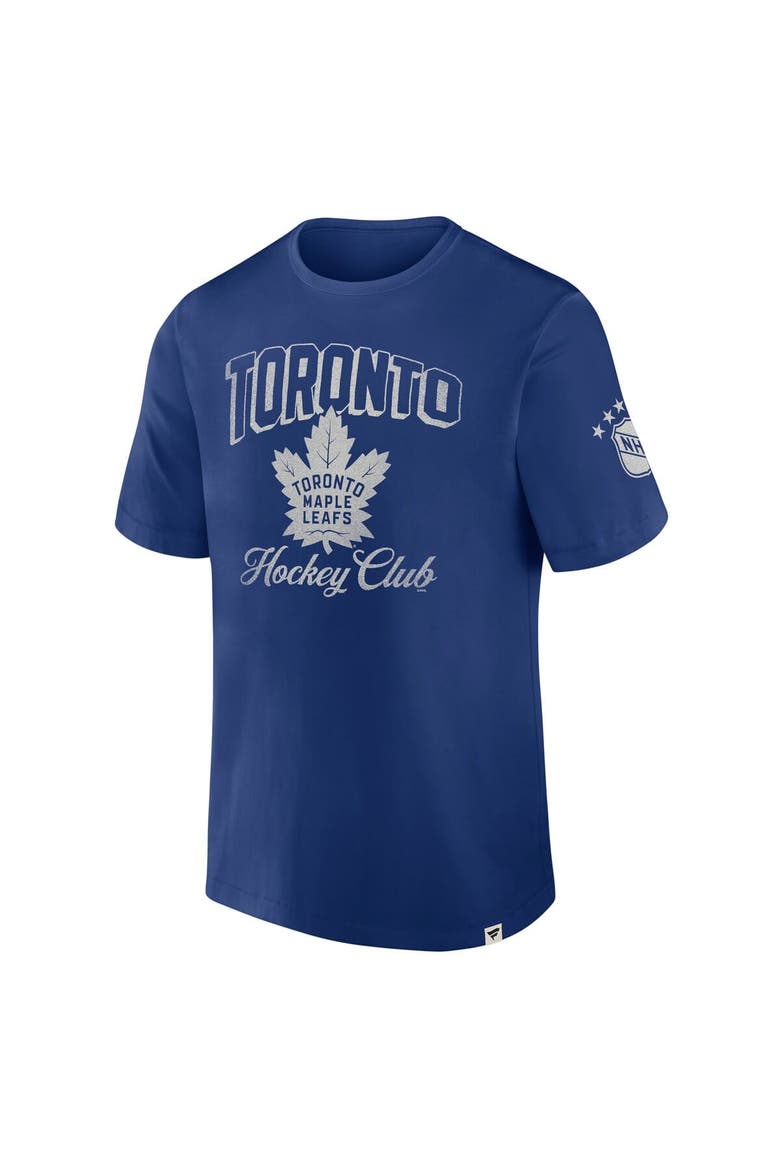 Men's Fanatics Blue Toronto Maple Leafs Decades Collection Made To Last T-Shirt, Alternate, color, Blue