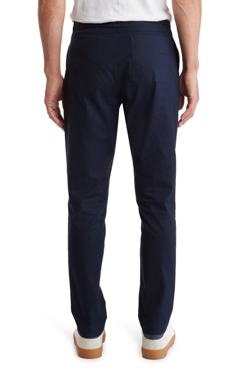 Good Man Brand Herringbone Cotton Twill Pants, Alternate, color, Sky Captain