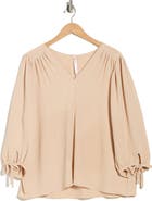 Renee C V-Neck Long Sleeve Top