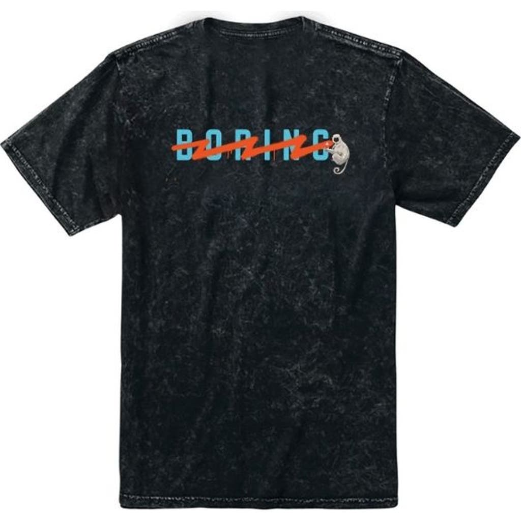 Baja Llama Men's The Boring Tagline - Black In Black