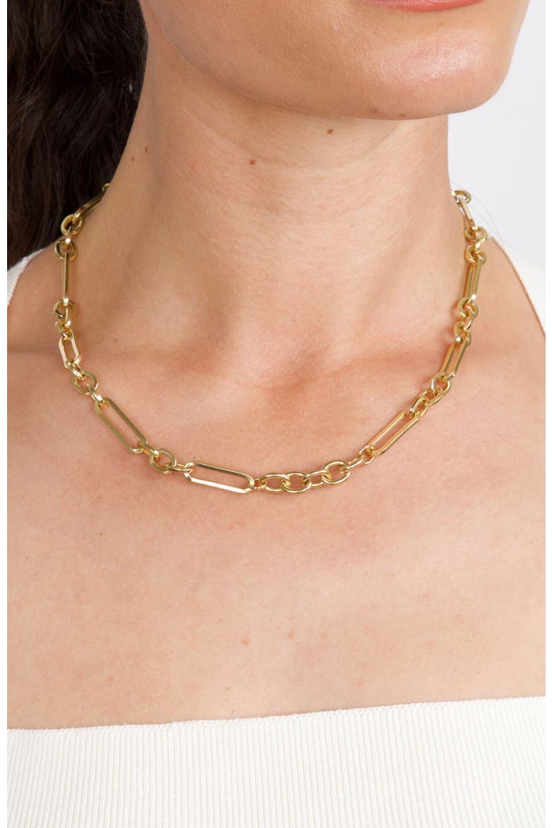 Alex Chain Necklace, Alternate, color, Gold